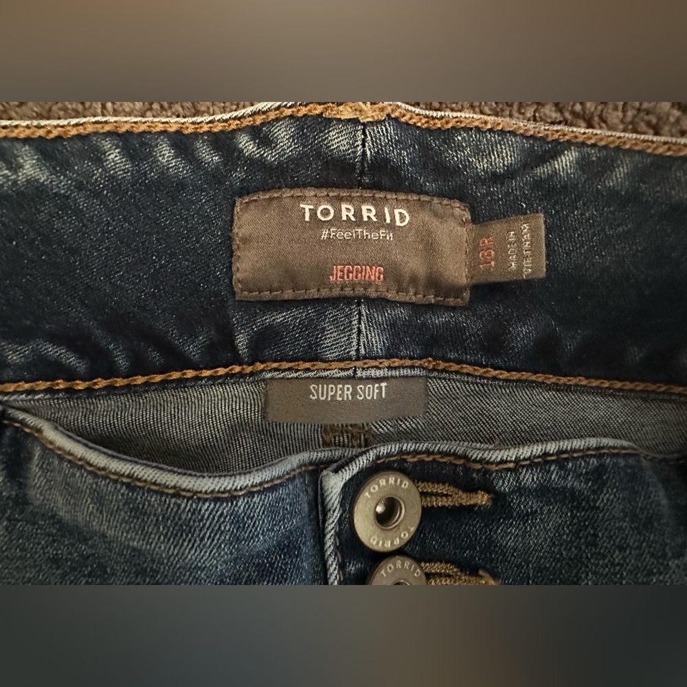 Torrid Super Soft Jegging - Blue